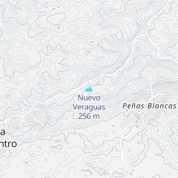 Map of Nuevo Veraguas