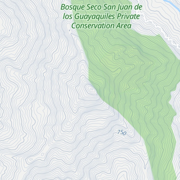 Map of Cerro La Viuda