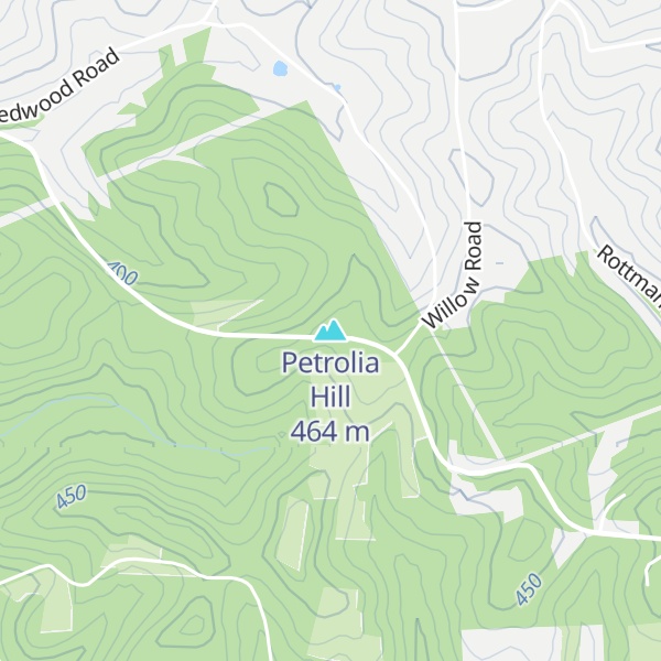 Map of Petrolia Hill