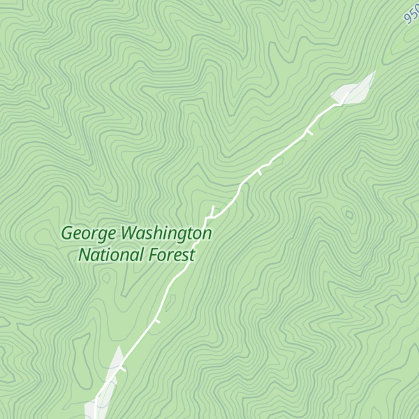 Map of Bearwallow