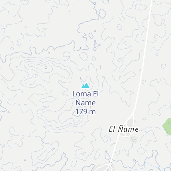 Map of Loma El Ñame