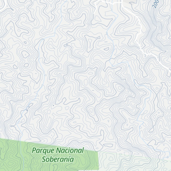 Map of Loma La Gloria
