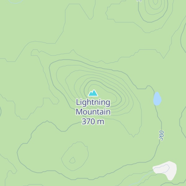 Map of Lightning Mountain