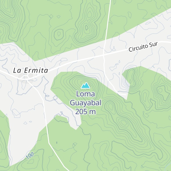 Map of Loma Guayabal
