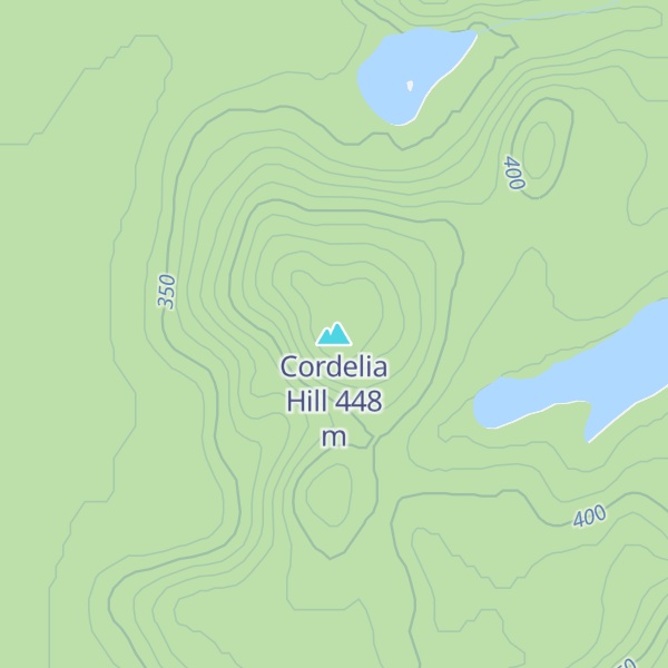 Map of Cordelia Hill