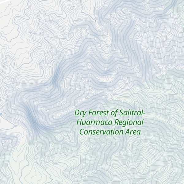 Map of Cerro Choro Blanco