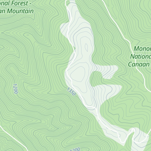 Map of Elleber Knob