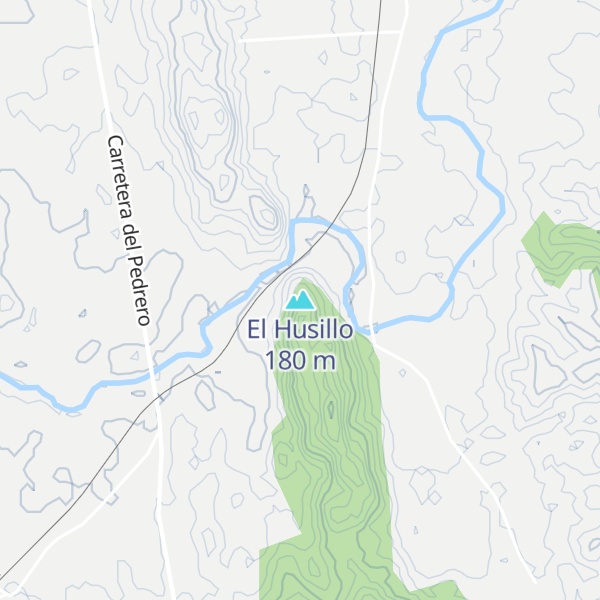 Map of El Husillo