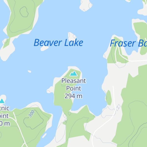 Map of Pleasant Point