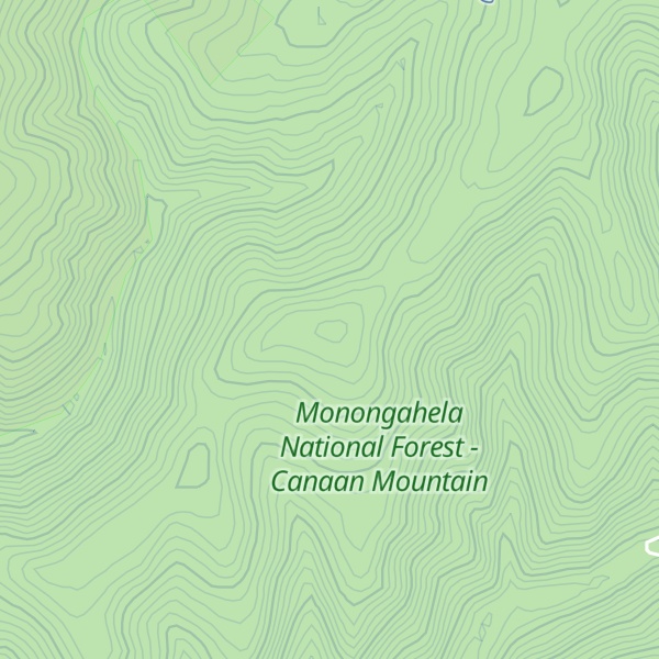 Map of Bare Ridge