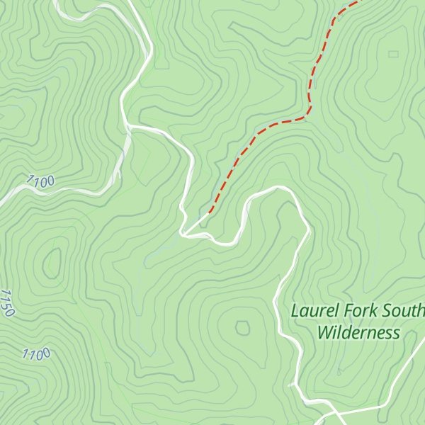 Map of Middle Mountain Cabins