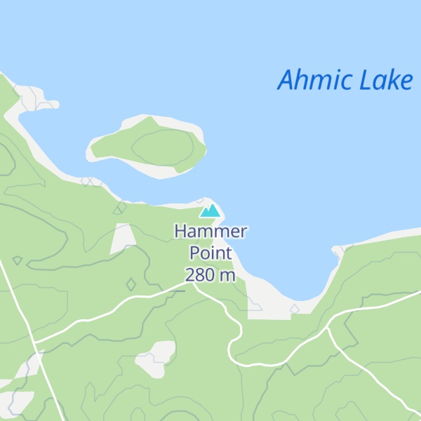 Map of Hammer Point