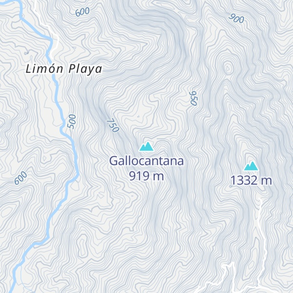Map of Gallocantana