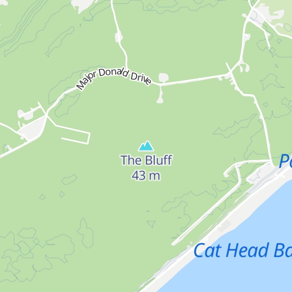 Map of The Bluff