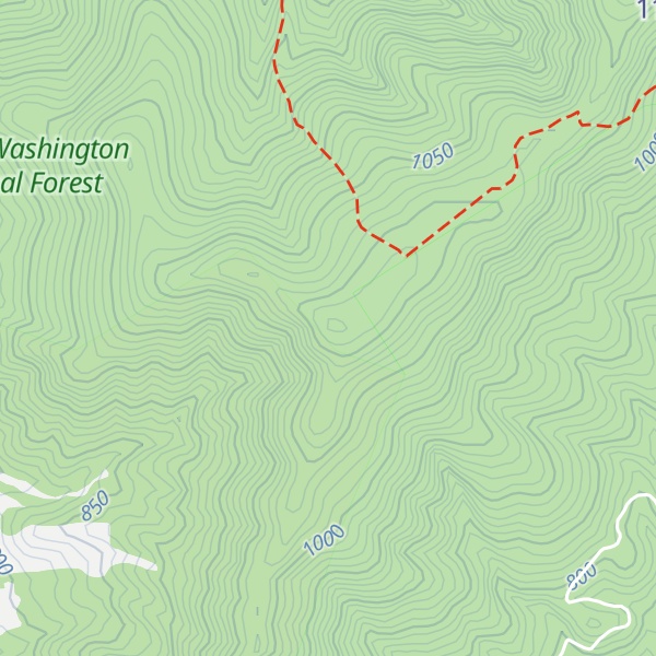 Map of Bonner Mountain