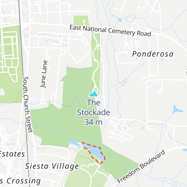 Map of The Stockade