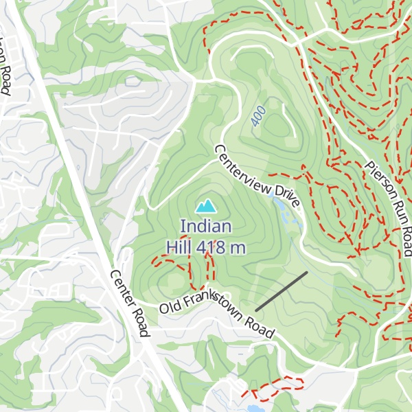 Map of Indian Hill