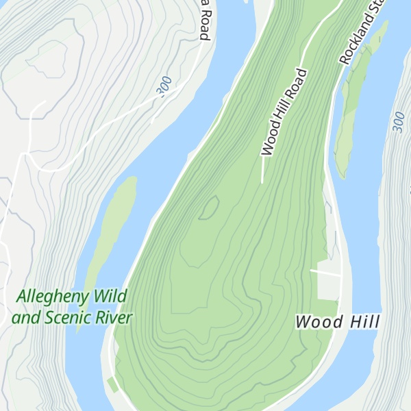 Map of Wood Hill