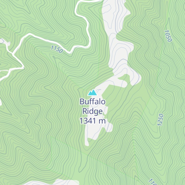 Map of Buffalo Ridge