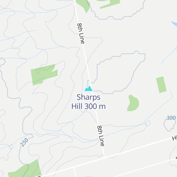 Map of Sharps Hill