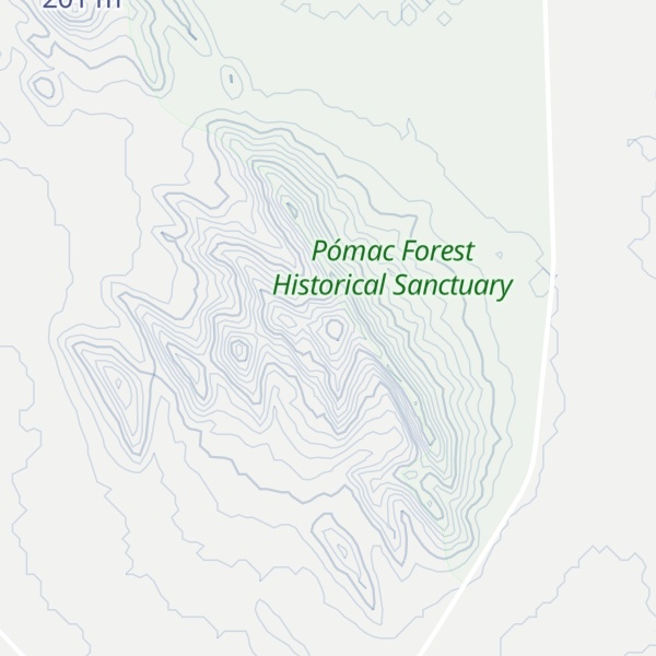 Map of Cerro Mauro