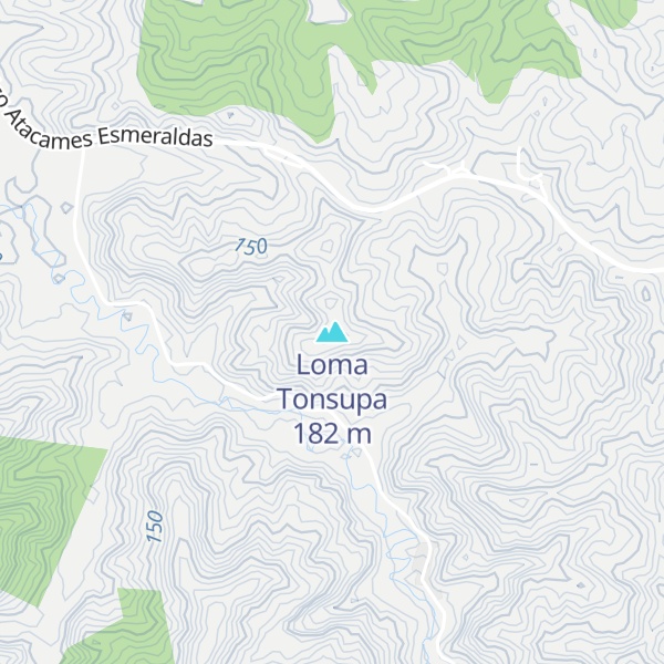Map of Loma Tonsupa