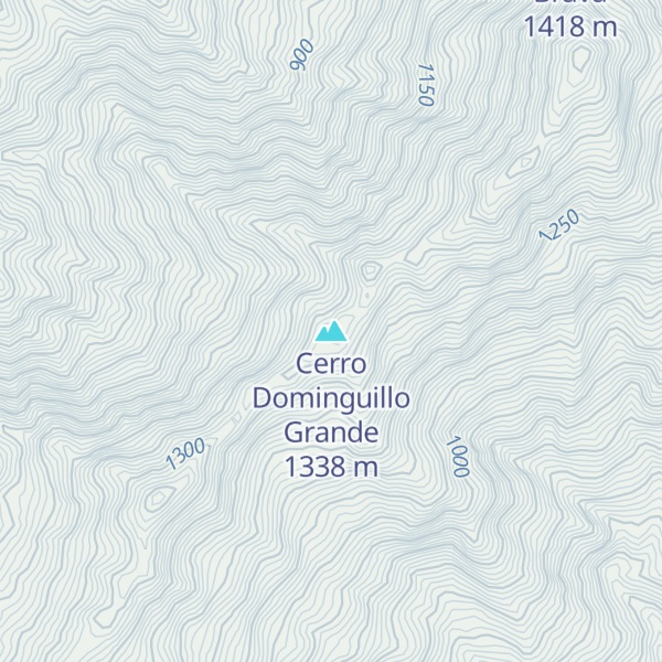 Map of Cerro Dominguillo Grande