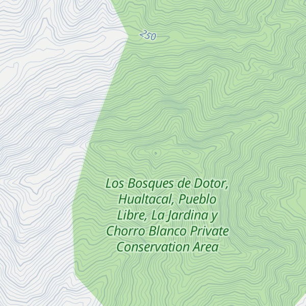 Map of Cerro Limeños