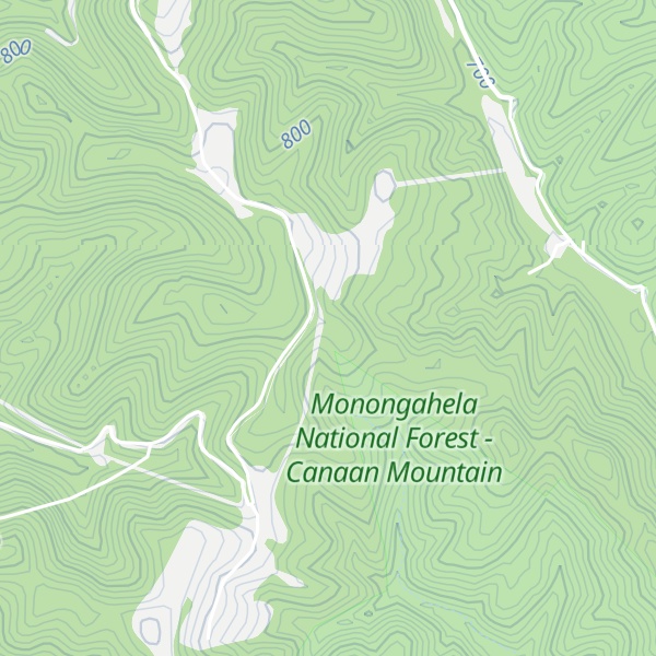 Map of Wildcat Ridge