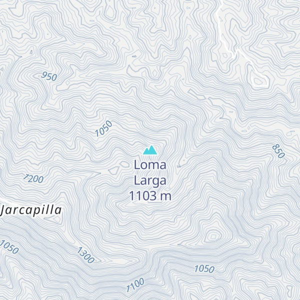 Map of Loma Larga
