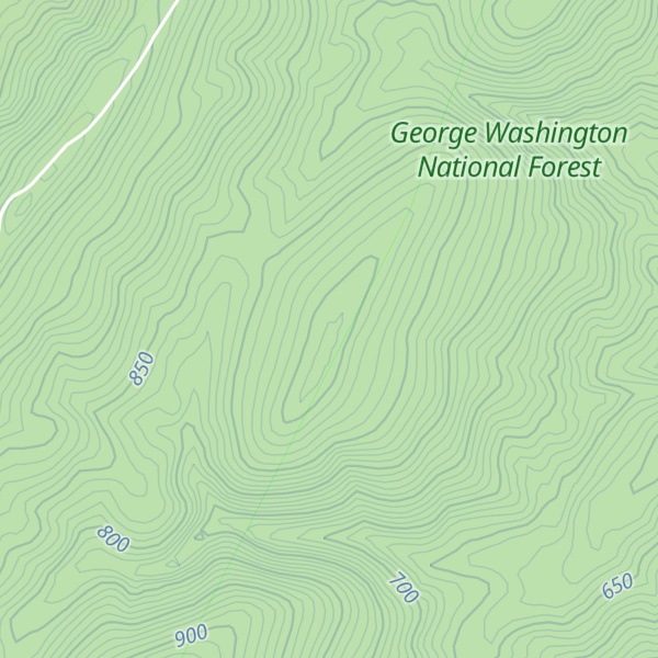 Map of Middle Mountain