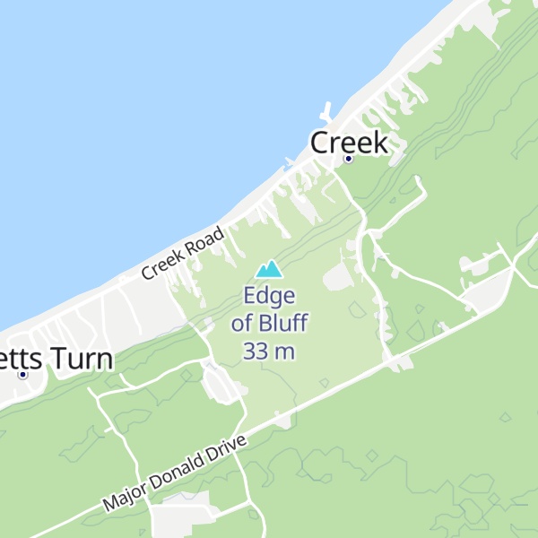Map of Edge of Bluff