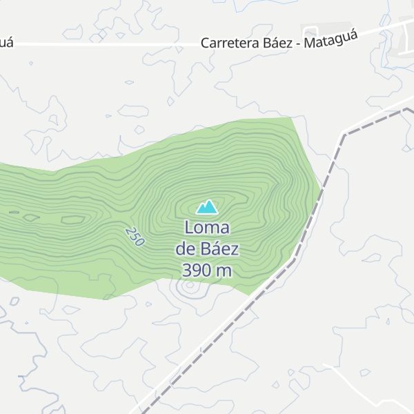 Map of Loma de Báez