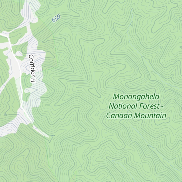 Map of Pleasant Mountain