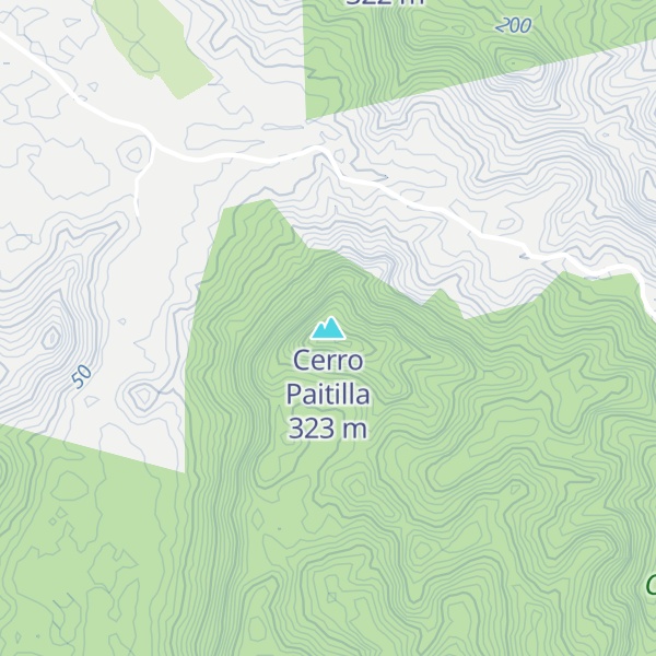 Map of Cerro Paitilla