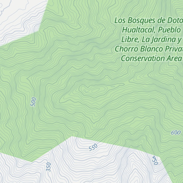 Map of Cerro Tabernas