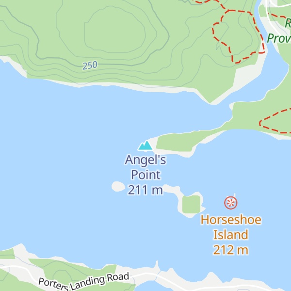 Map of Angel's Point