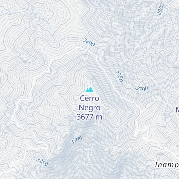 Map of Cerro Negro