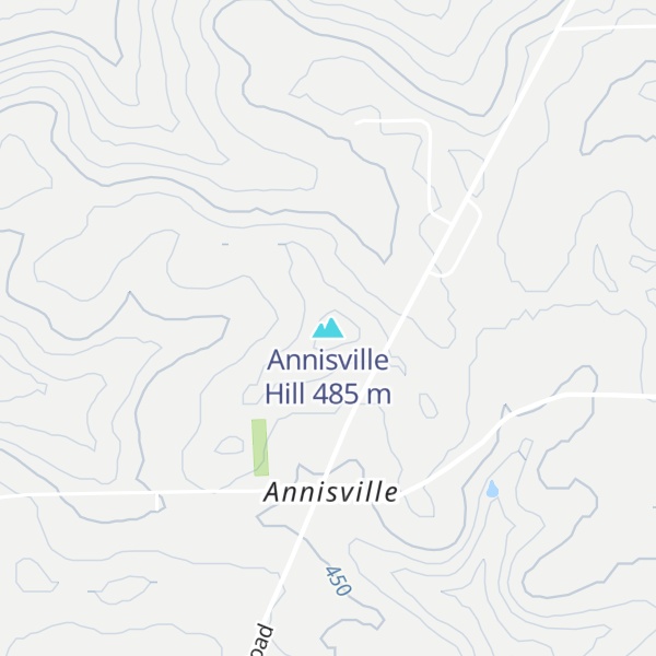 Map of Annisville Hill