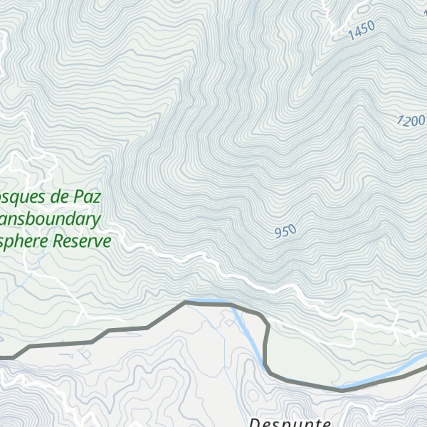 Map of Cerro Yuras