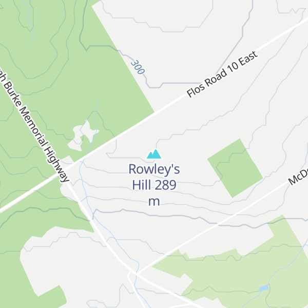 Map of Rowley's Hill