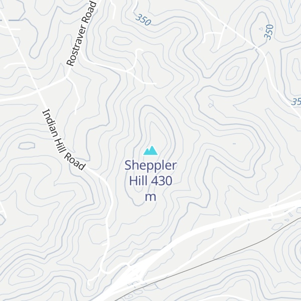 Map of Sheppler Hill