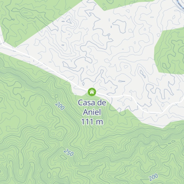 Map of Casa de Aniel