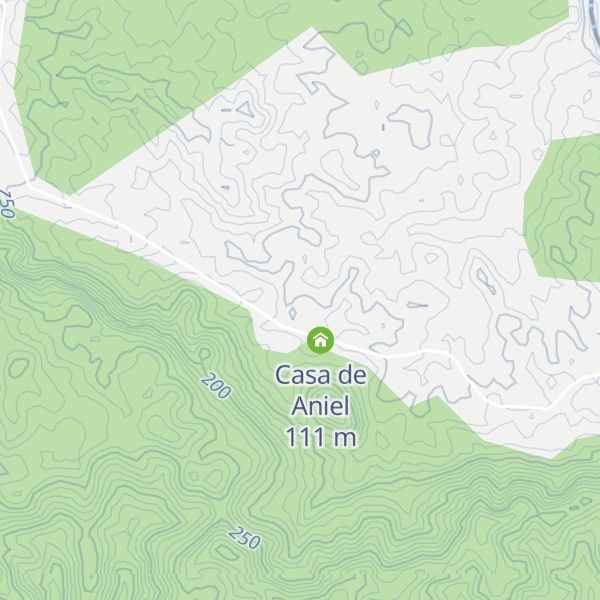 Map of Casa de la mamá de Aniel
