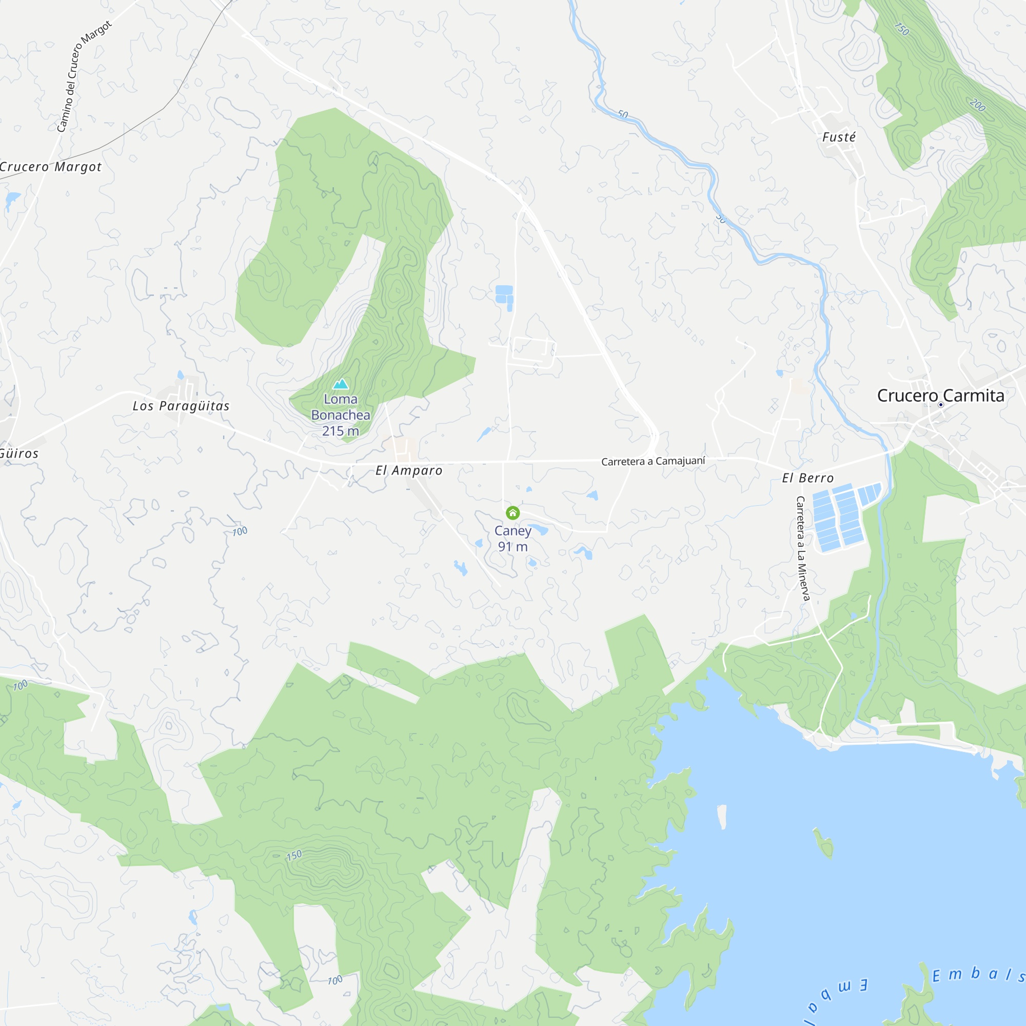 Caney map