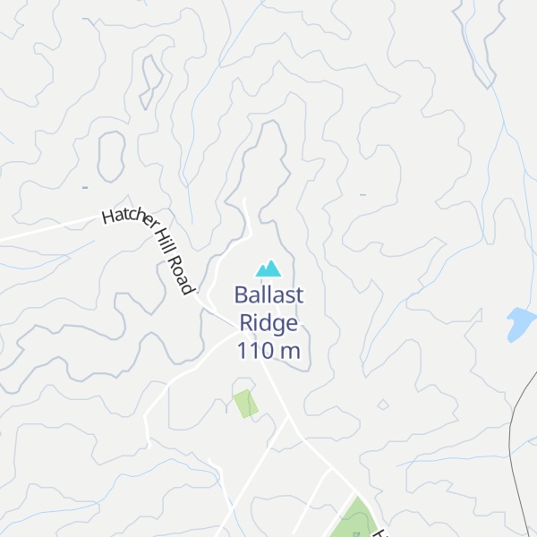 Map of Ballast Ridge