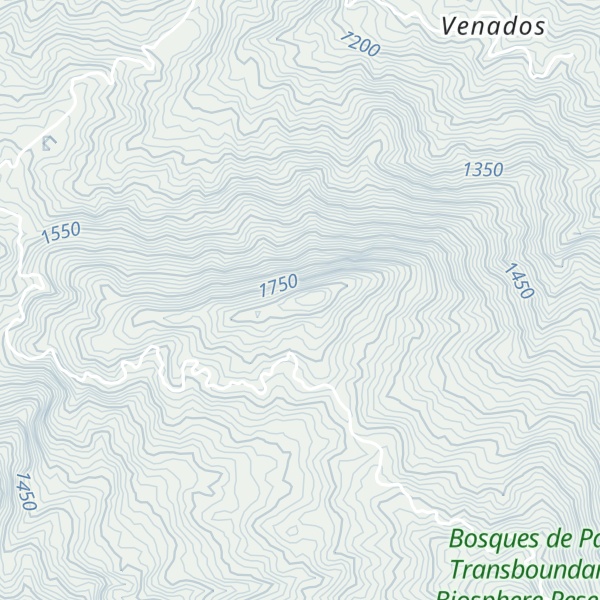 Map of Cerro Santa Rufina