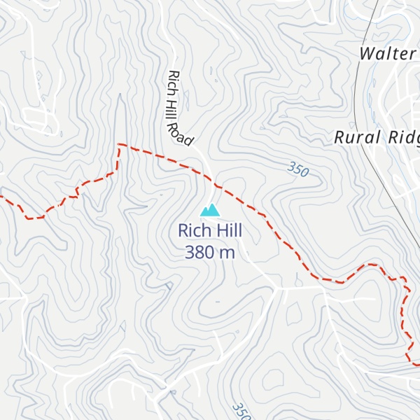 Map of Rich Hill