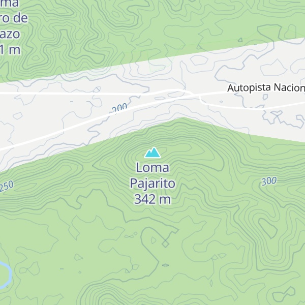 Map of Loma Pajarito