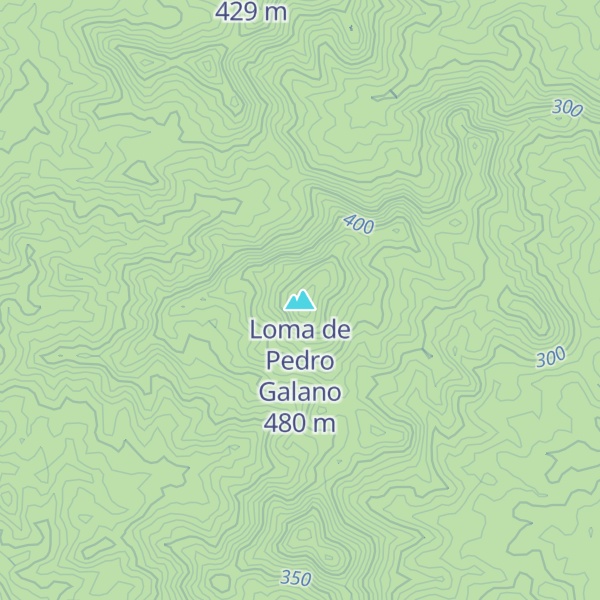 Map of Loma de Pedro Galano